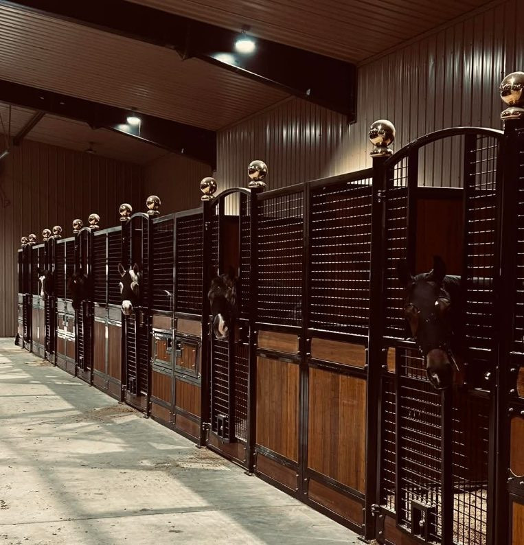 Il ranch dove Gloria Spiaggi vive e lavora