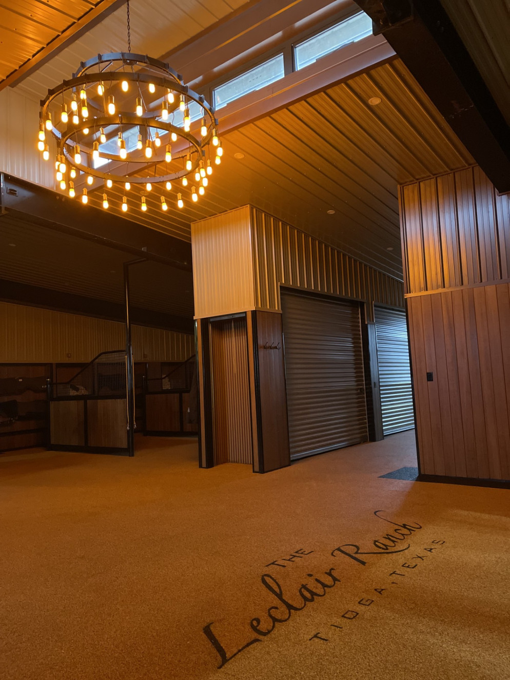 Il ranch dove Gloria Spiaggi vive e lavora