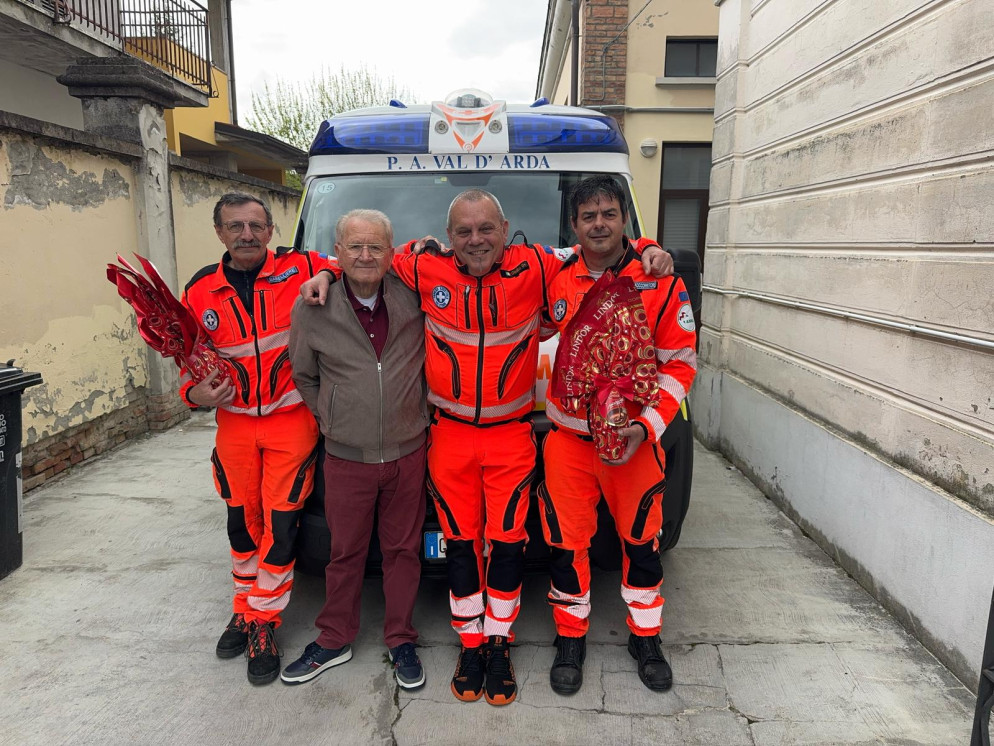 Volontari dell'Anpas in pista per Pasquetta