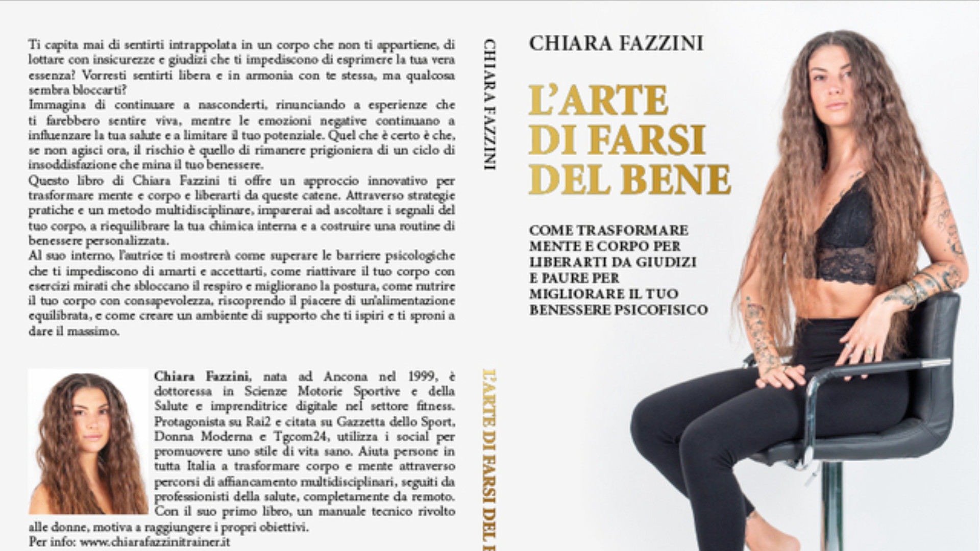 Chiara Fazzini lancia il Bestseller “L’Arte Di Farsi Del Bene”