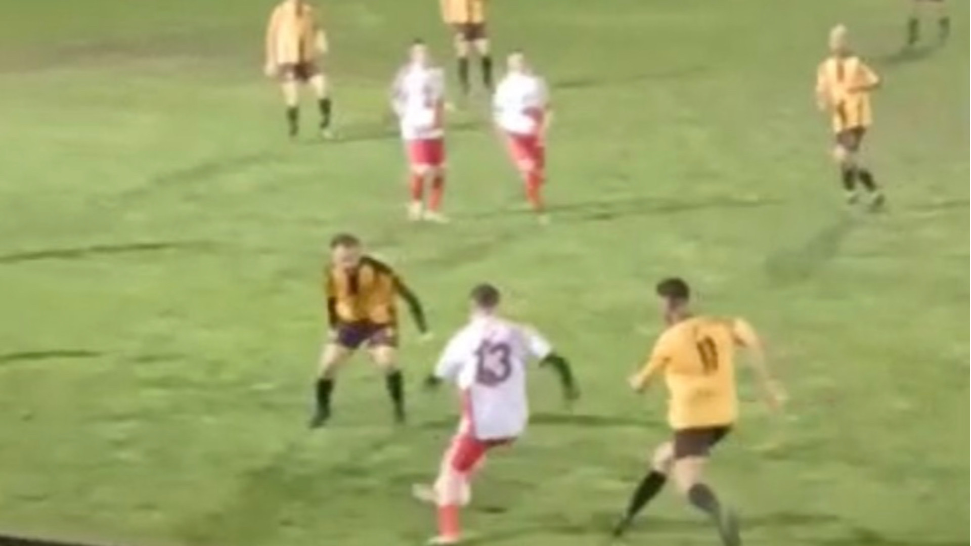 Una fase della partita