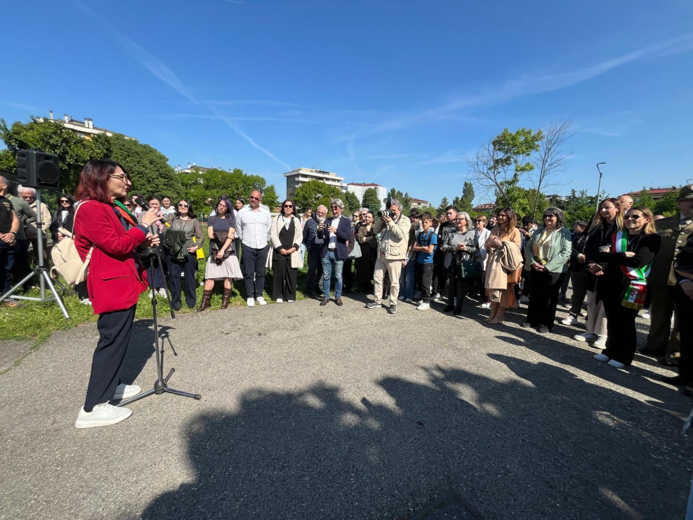 L'intitolazione della scuola alla staffetta partigiana “Medarda Barbattini”
