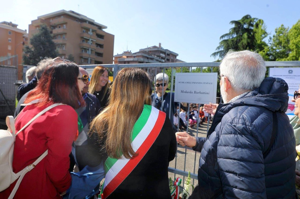 L'intitolazione della scuola alla staffetta partigiana “Medarda Barbattini”