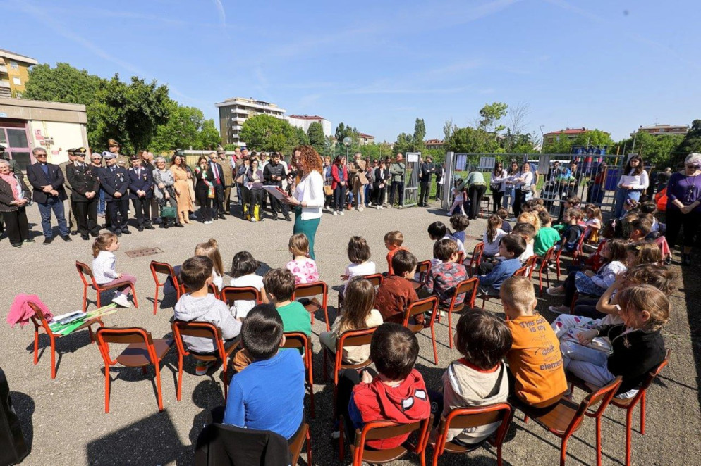 L'intitolazione della scuola alla staffetta partigiana “Medarda Barbattini”