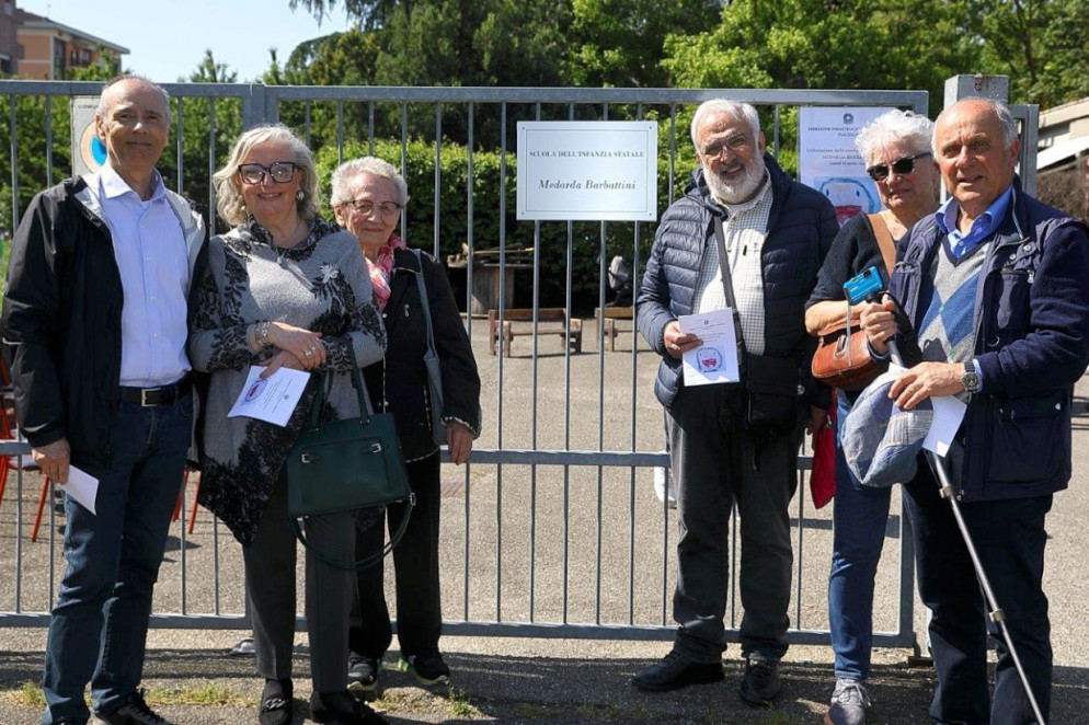 L'intitolazione della scuola alla staffetta partigiana “Medarda Barbattini”