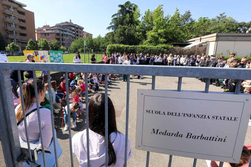 L'intitolazione della scuola alla staffetta partigiana “Medarda Barbattini”