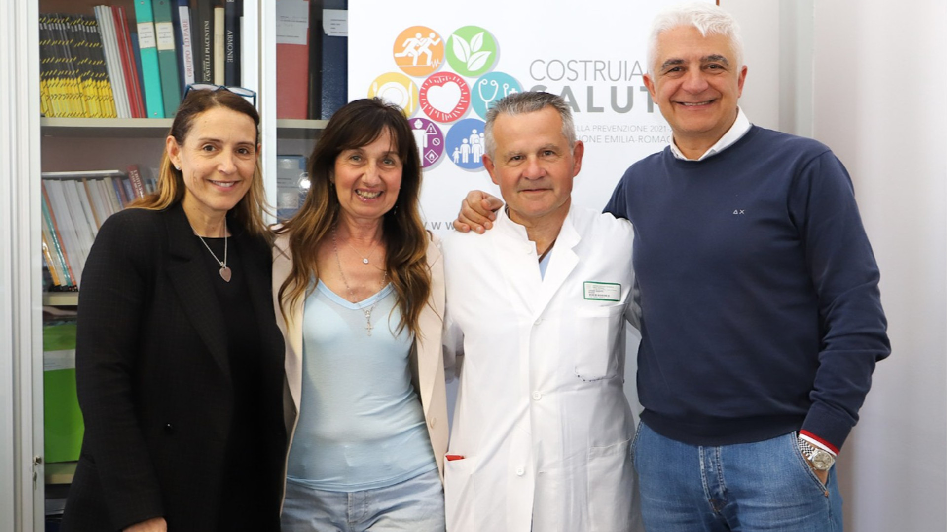 Katia Tarasconi, Paola Bardasi, Giuseppe Ghidoni e Andrea Magnacavallo