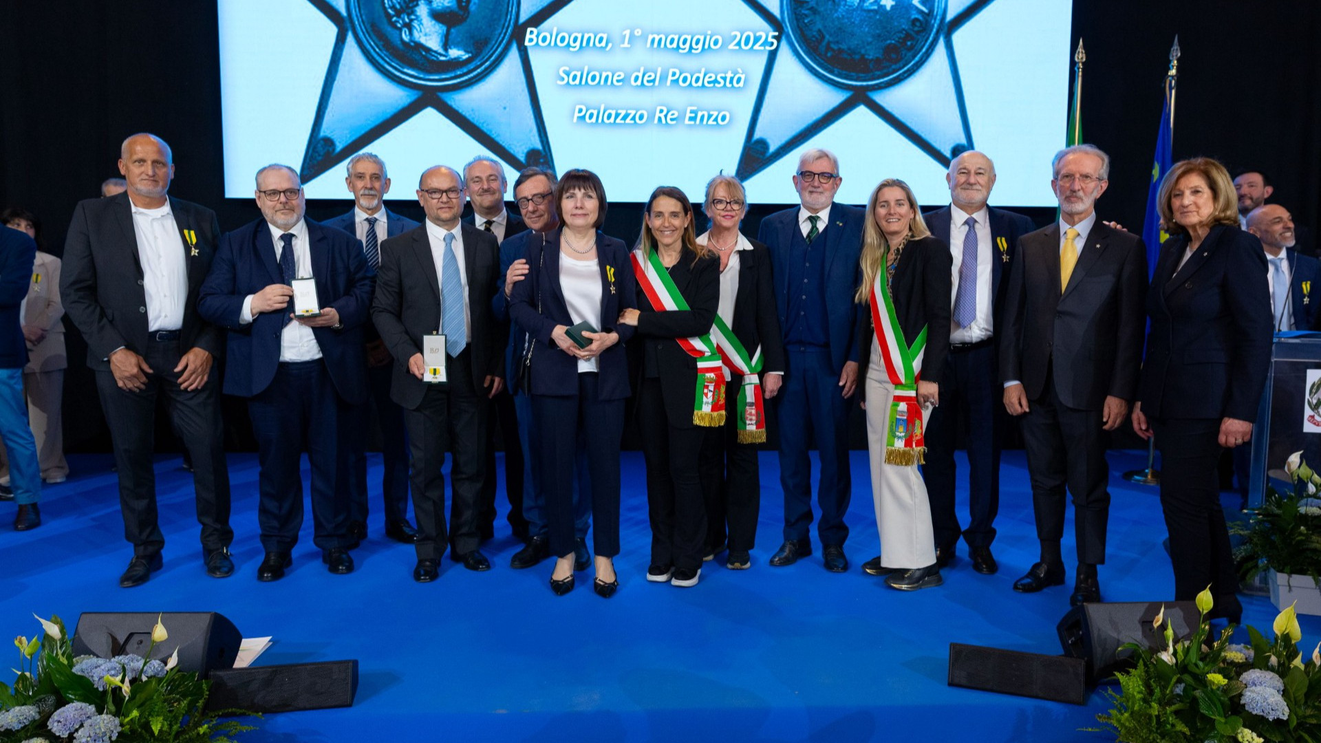 Stella al Merito per i nuovi Maestri del lavoro di Piacenza
