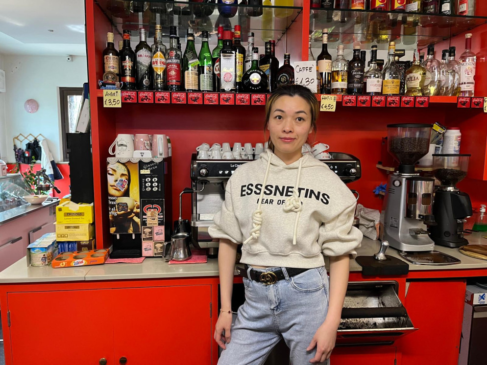 La barista Cristina Chen, testimone dell'esplosione