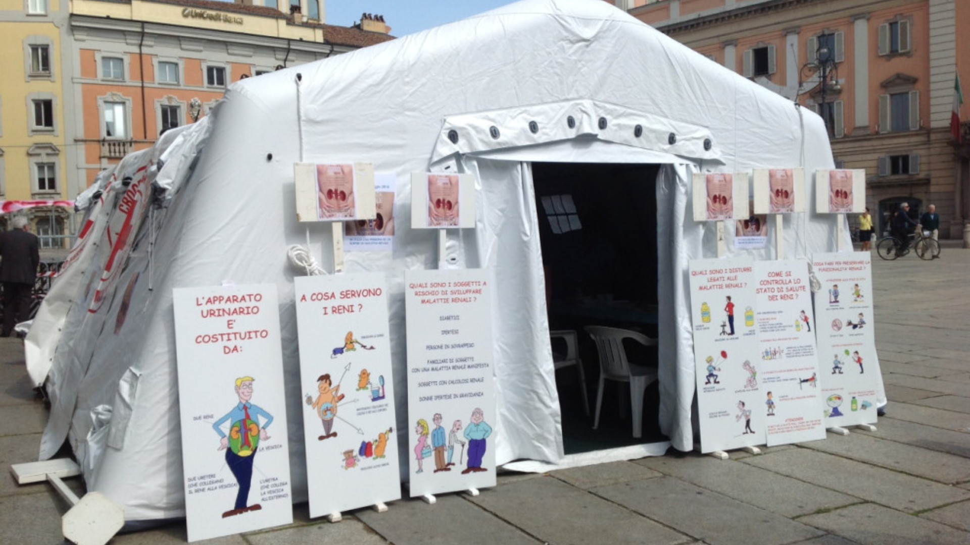 Giornata del rene, martedì 13 maggio in piazza Cavalli controlli e valutazioni gratuite