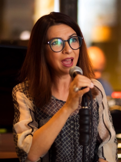 La cantante Michela Martelli