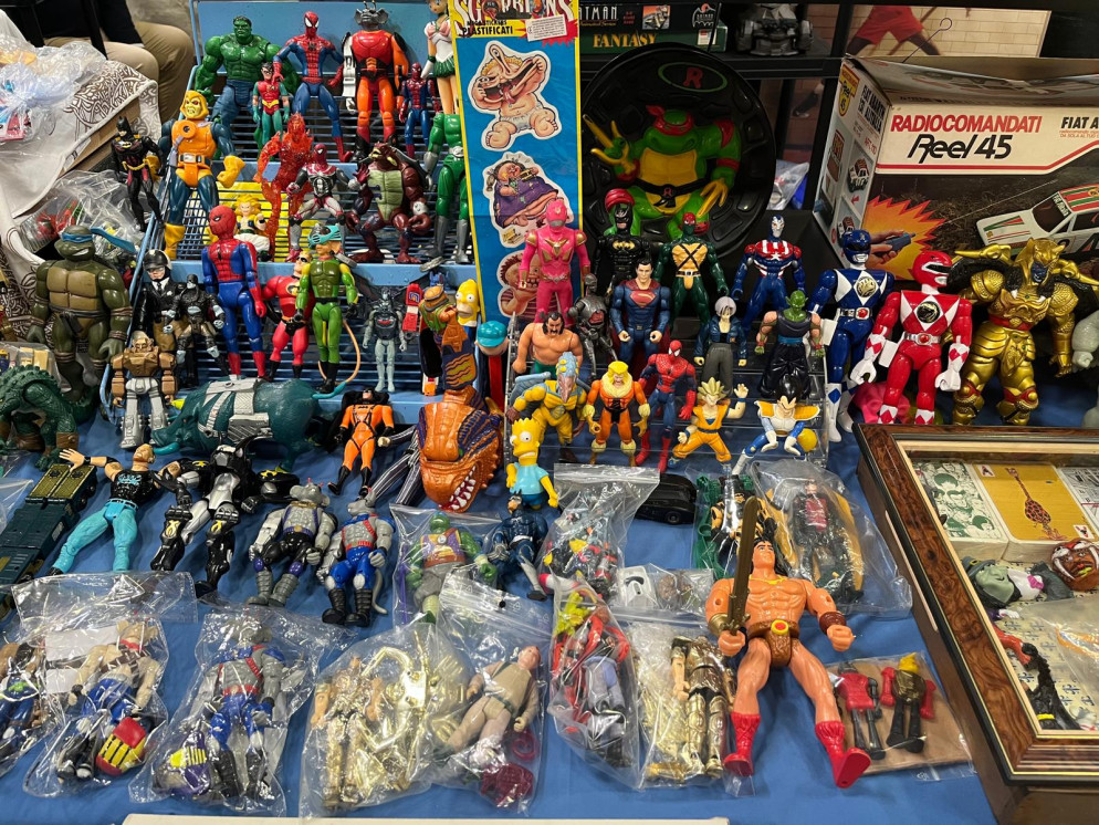 He man, Power rangers, Ghostbusters