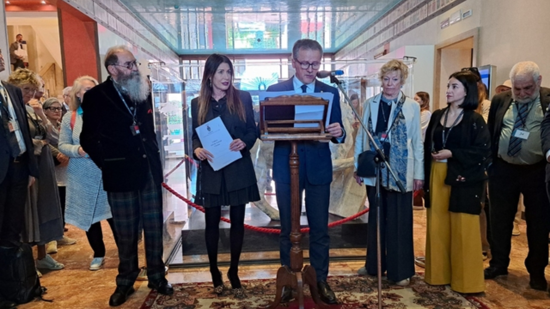 Inaugurazione mostra “Elaborating new codes”