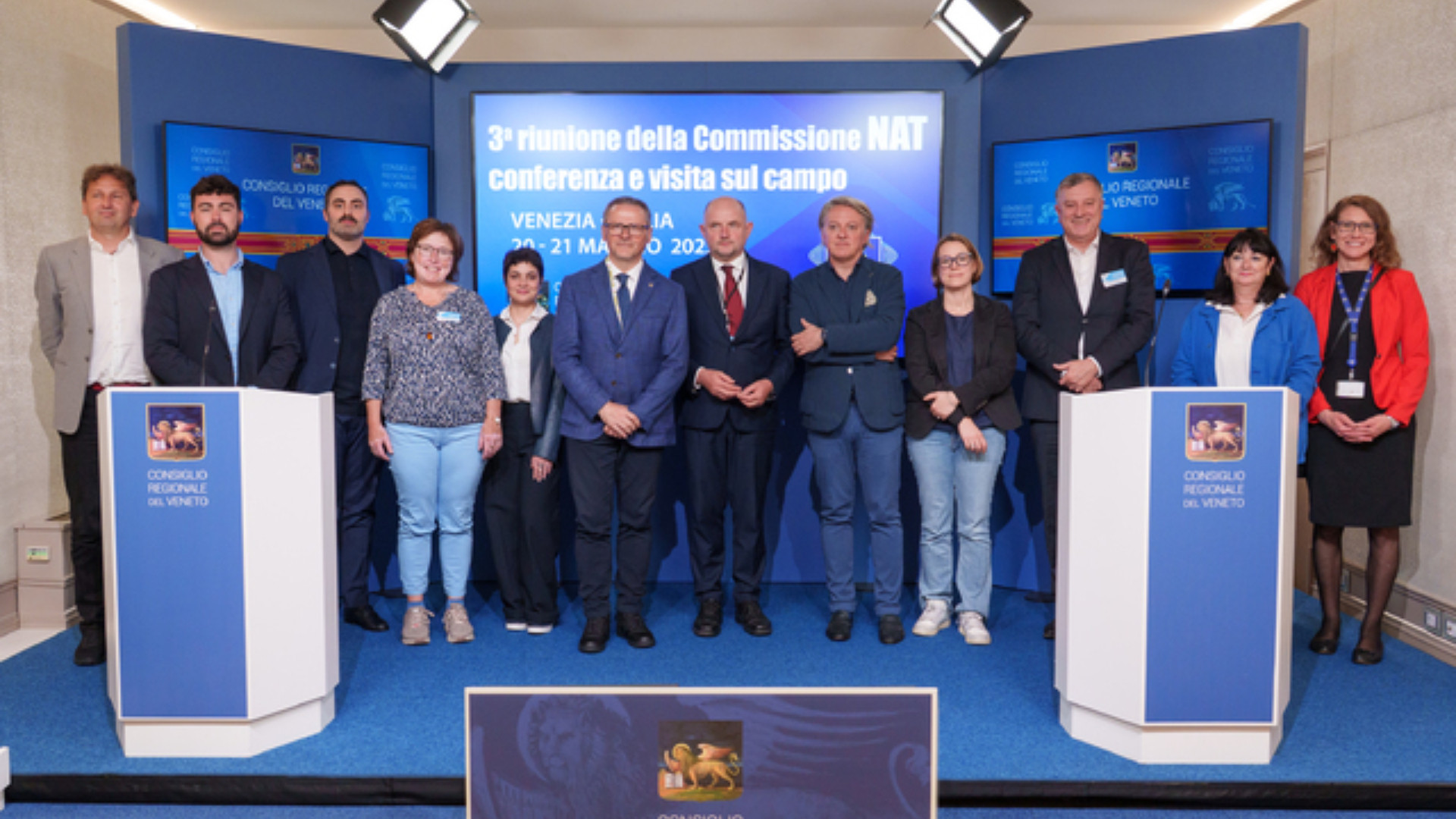 CRV - A palazzo Ferro Fini, terza riunione Commissione NAT