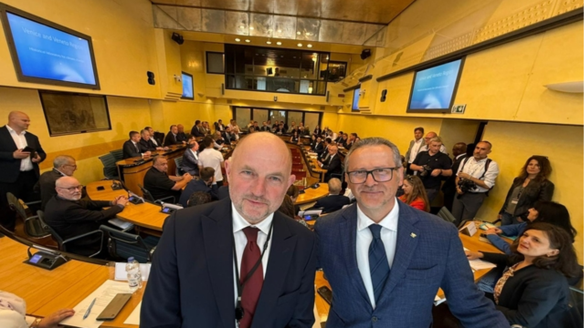 Commissione NAT del Comitato delle Regioni a Venezia: il saluto del Presidente Ciambetti