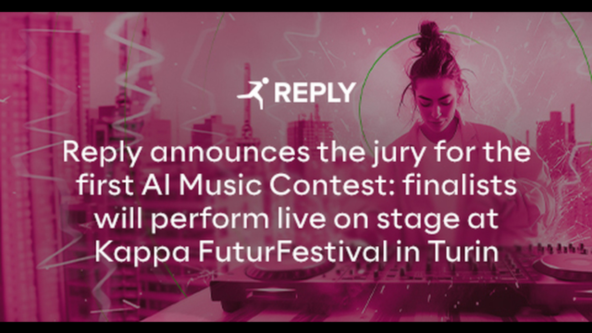 Reply annuncia la giuria del primo AI Music Contest