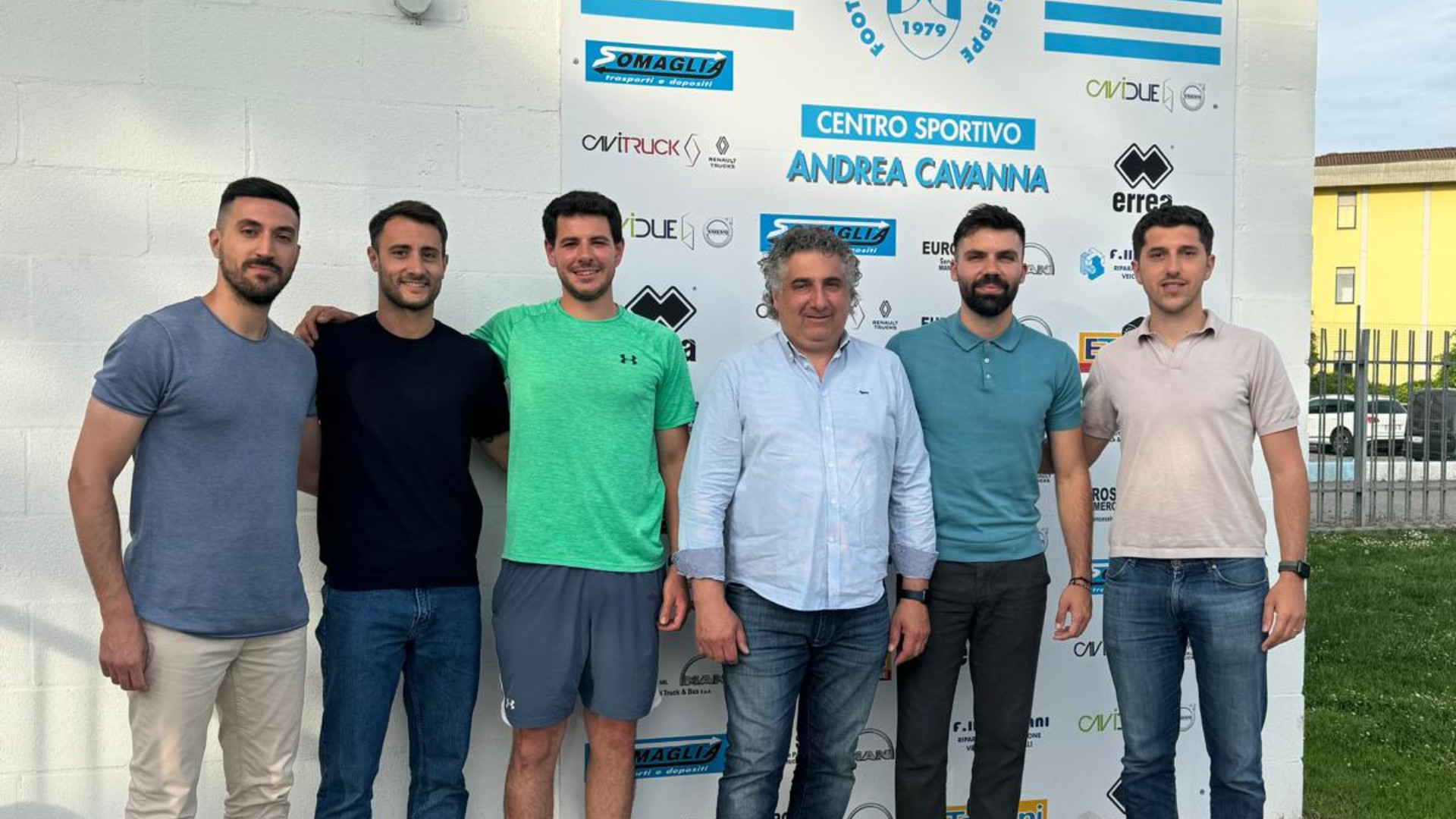 Il rinnovato staff tecnico-dirigenziale del San Giuseppe