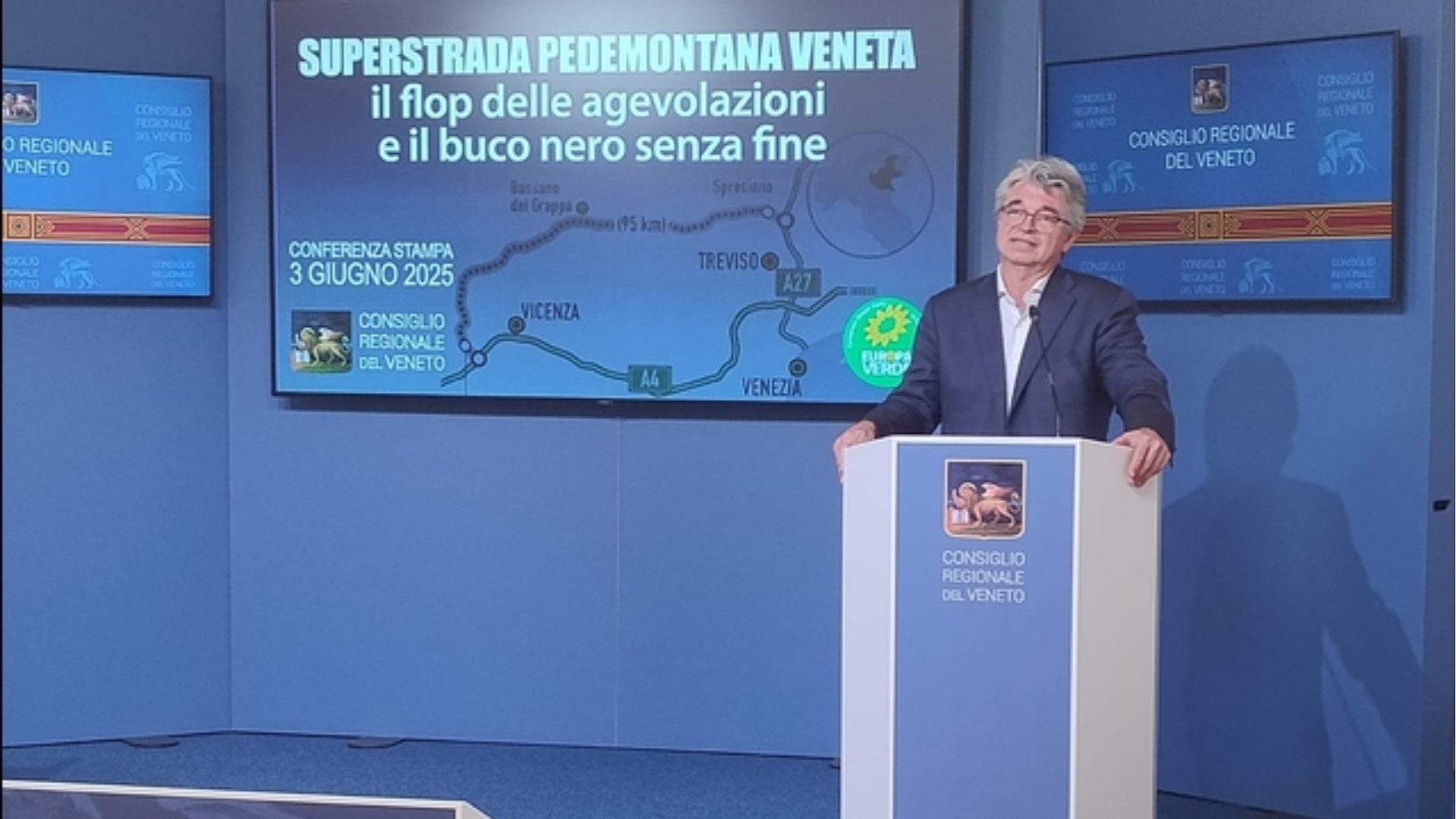 Zanoni (Europa Verde): “Superstrada Pedemontana Veneta, il buco aumenta sempre di più"