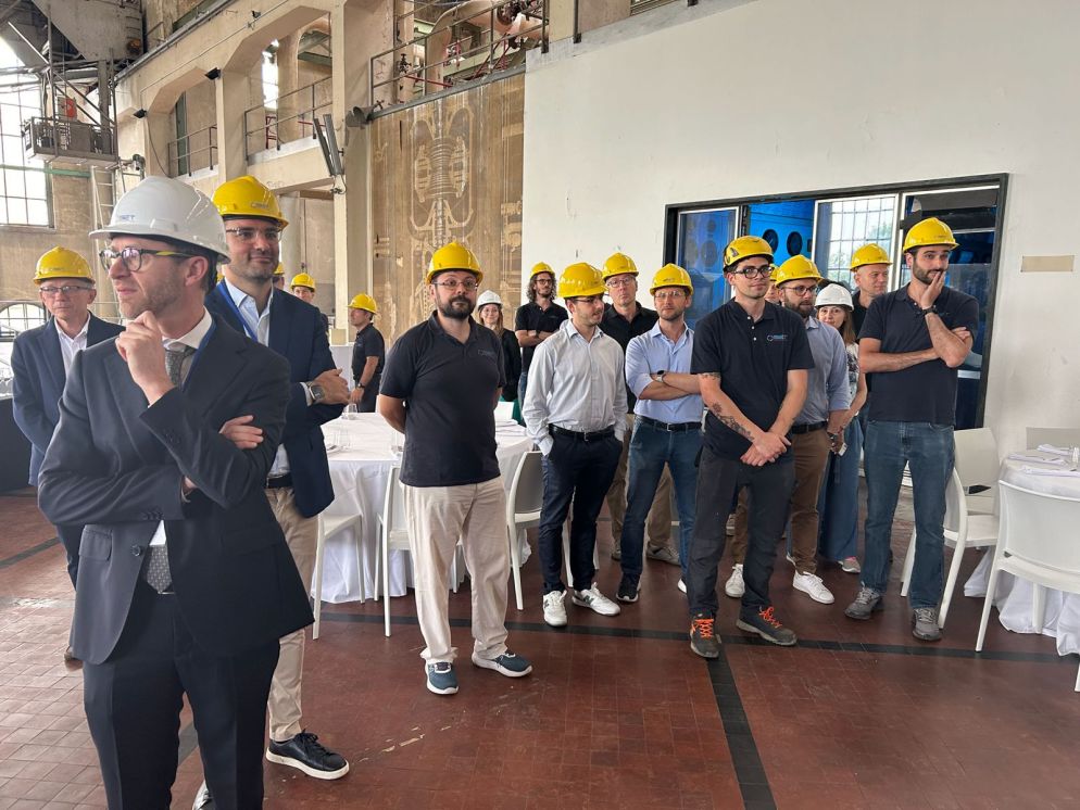 Il ministro Gilberto Pichetto Fratin in visita alla Siet
