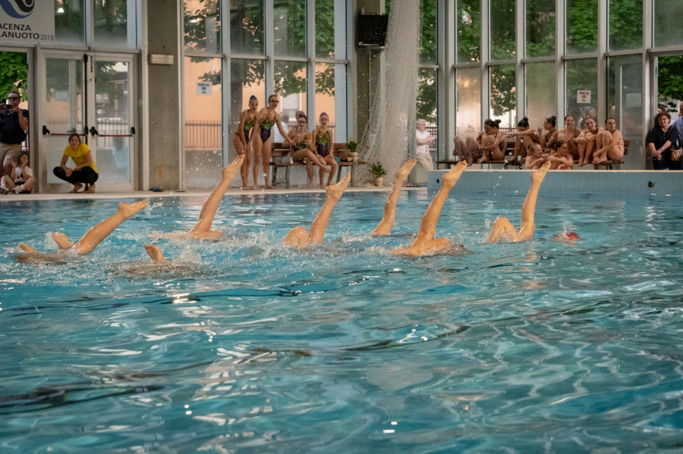 Alcuni momenti del saggio andato in scena alla Raffalda