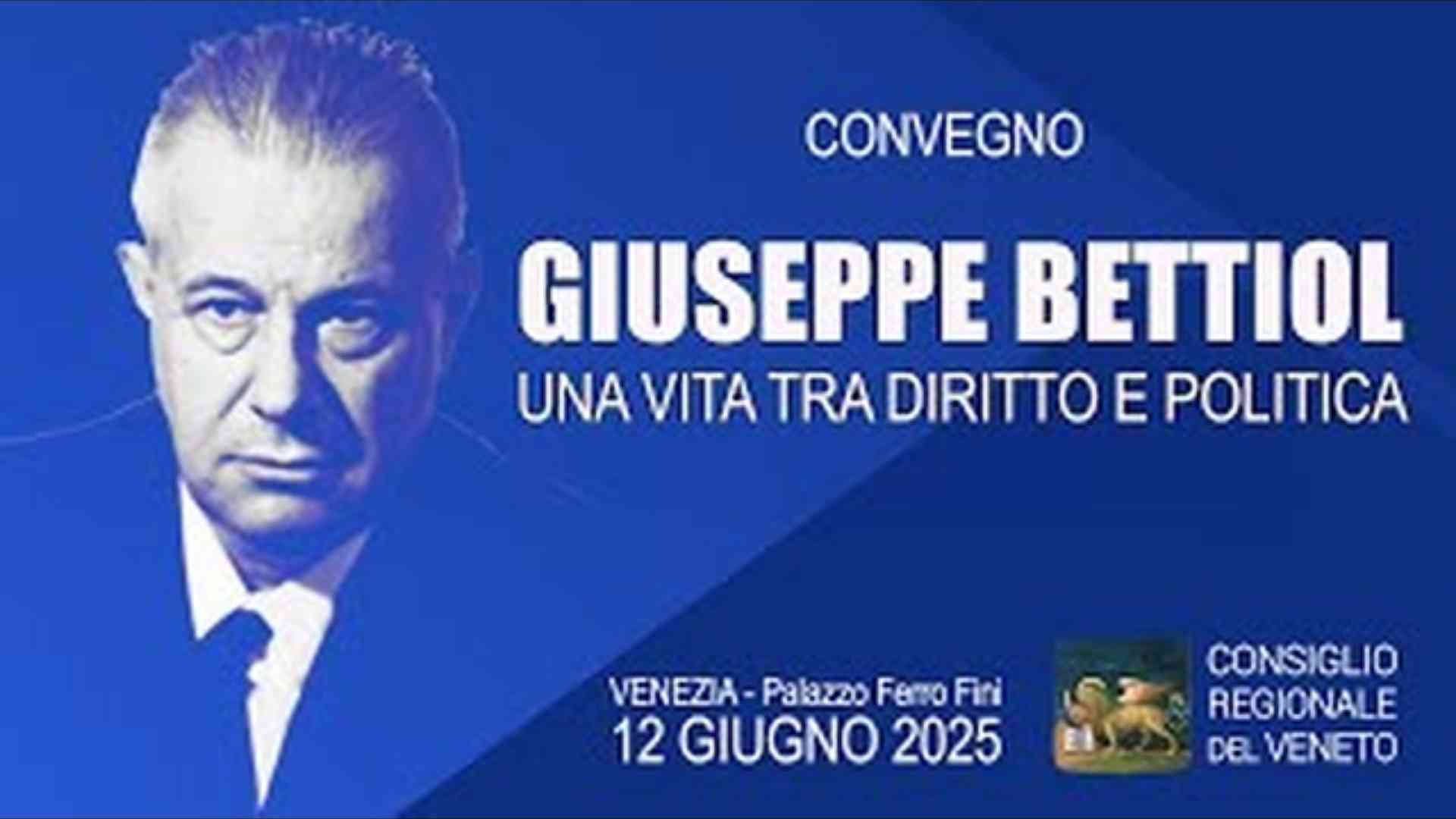 CRV - Palazzo Ferro Fini ha ospitato il convegno ‘Giuseppe Bettiol, una vita fra diritto e politica’