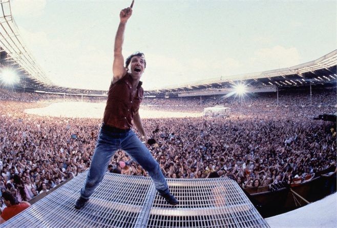 Bruce Springsteen al San Siro nel 1985