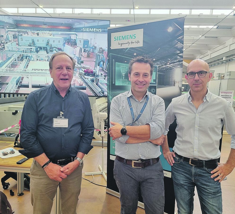 Da sinistra Roberto Franchetti, Diego Mariani ed Enrico Rimondi