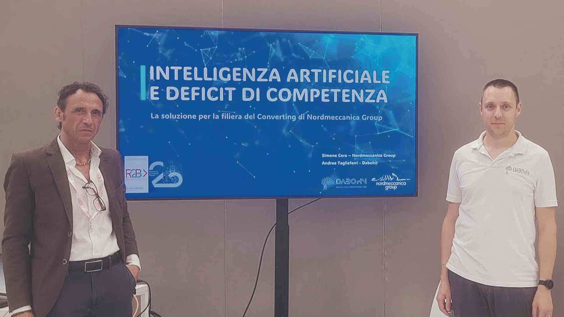 Da sinistra: Simone Cera e Andrea Tagliaferri