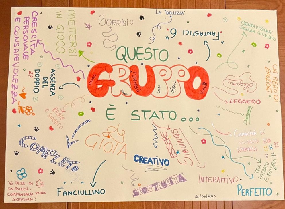 Un disegno del gruppo dei grandi