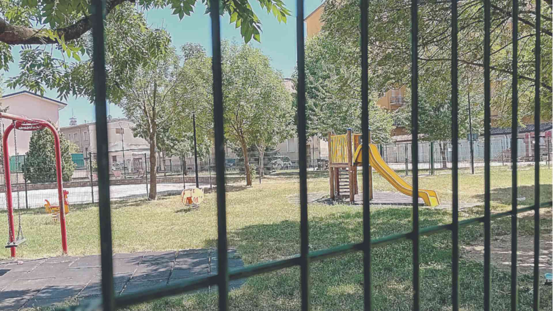 Giardino di via Gambara più bello con i ragazzi Scuola edile