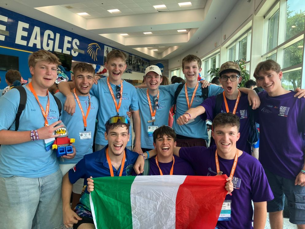 I ragazzi del team GensVolta