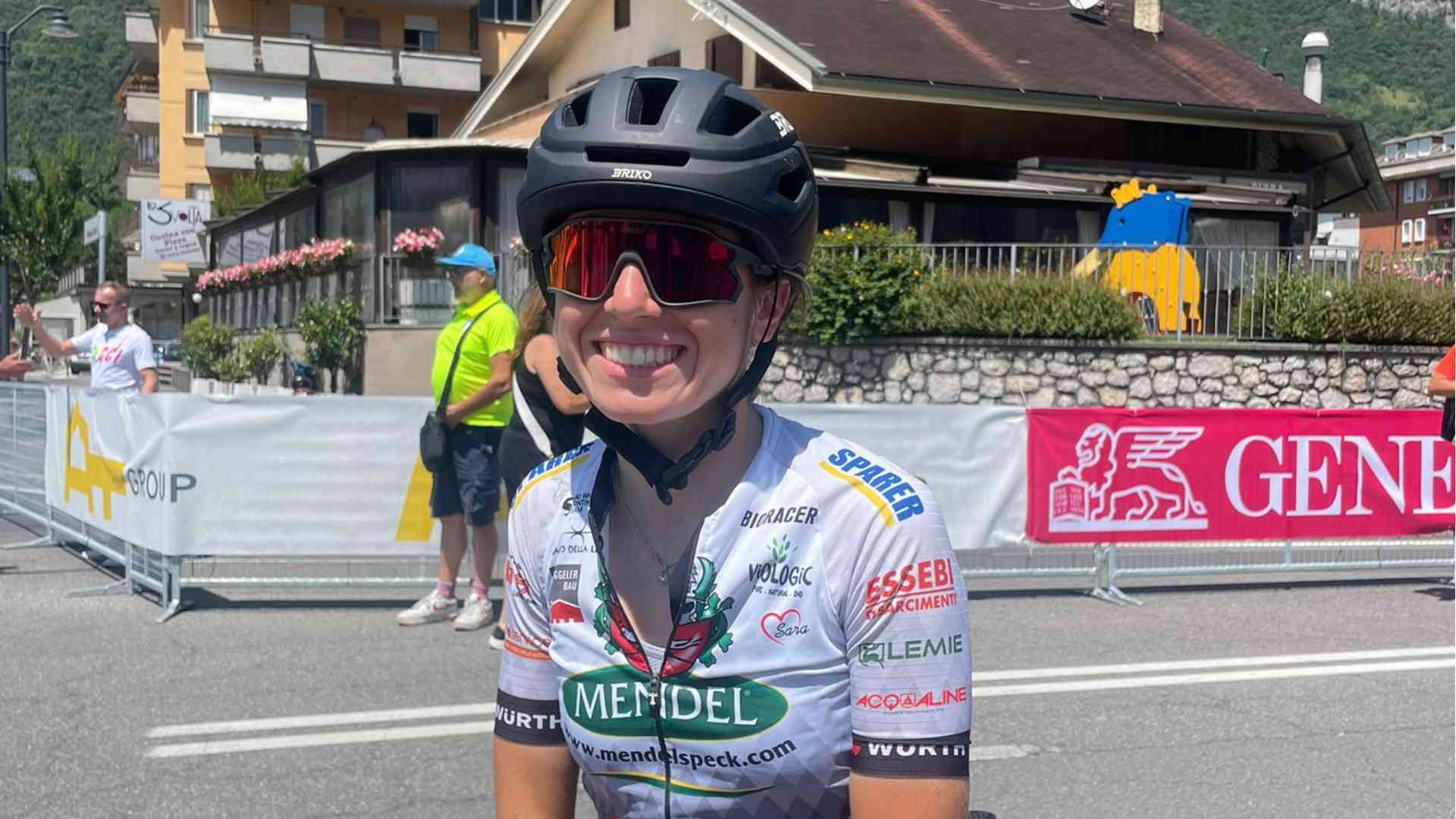 Prisca Savi, classe 2002 di Carpaneto in forza alla formazione altoatesina Mendelspeck E-Work