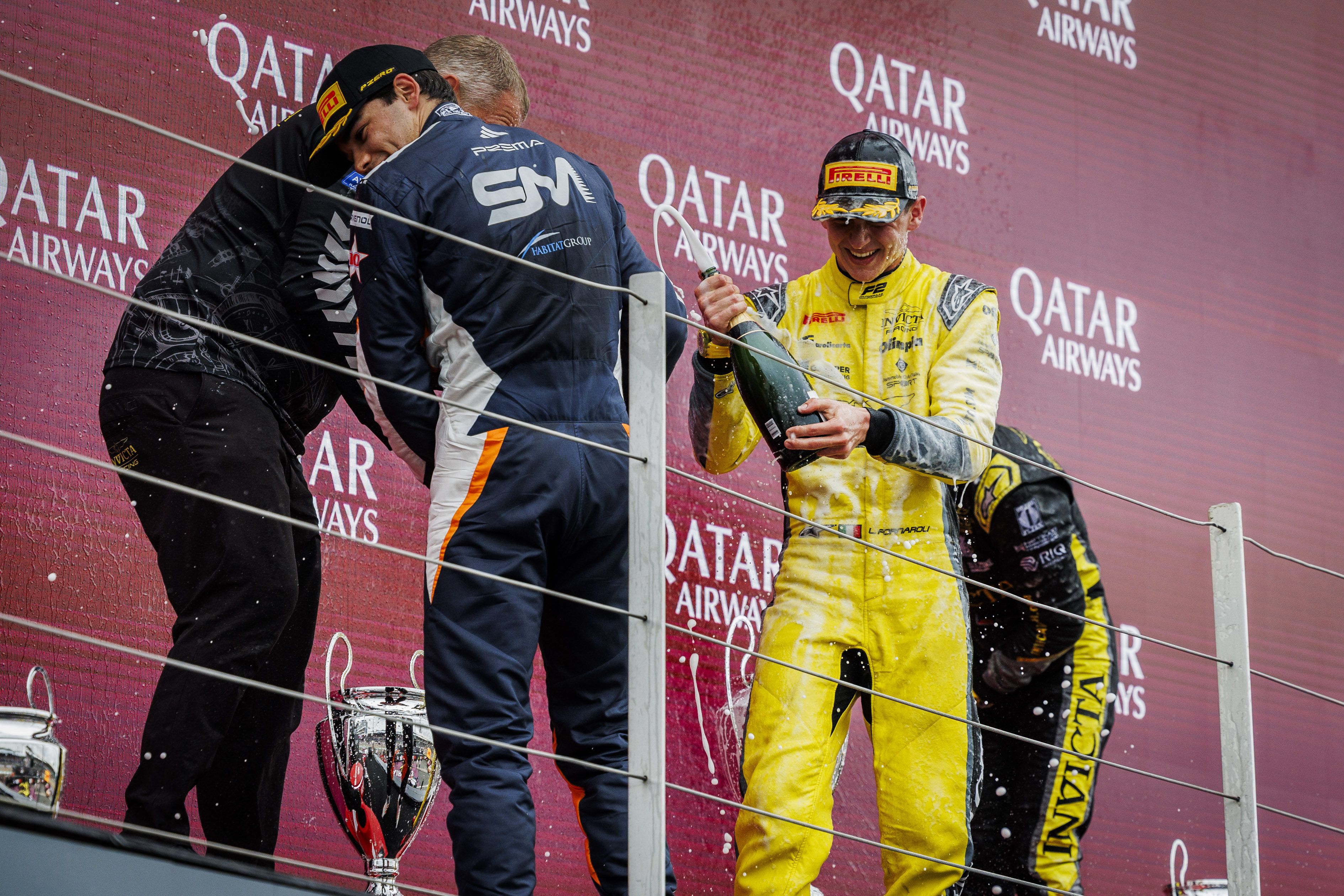 Silverstone (UK),  JUL 4-6 2025 - F1 British GP 2025 at Silverstone Circuit. Leonardo FORNAROLI #01 Invicta Racing F2. © 2025 Dutch Photo Agency