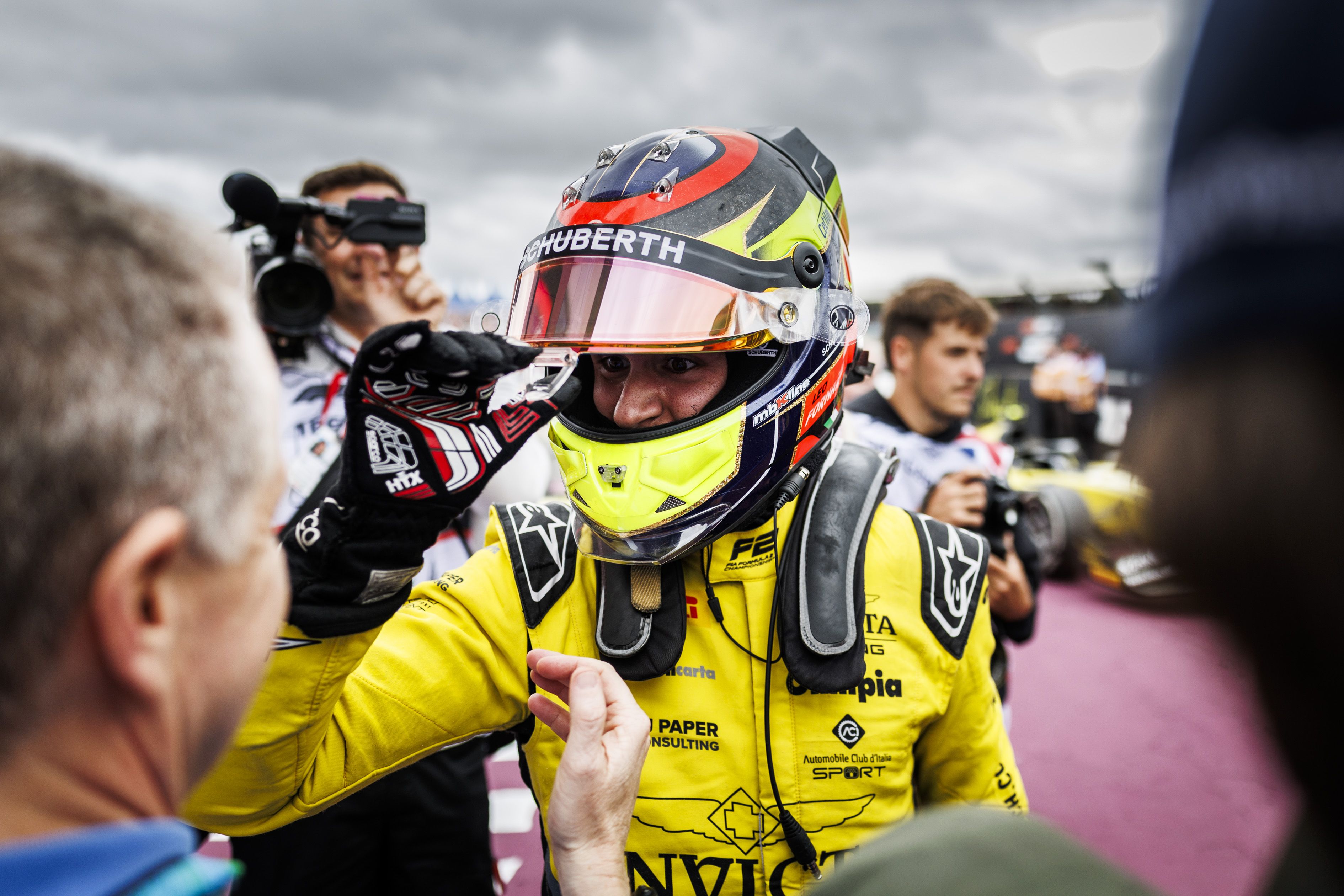 Silverstone (UK),  JUL 4-6 2025 - F1 British GP 2025 at Silverstone Circuit. Leonardo FORNAROLI #01 Invicta Racing F2. © 2025 Dutch Photo Agency