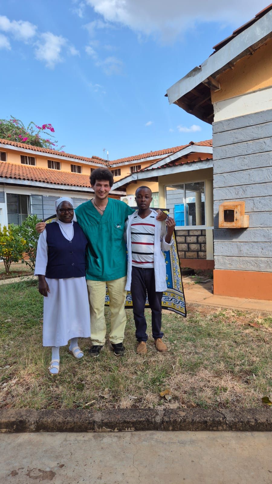Francesco Rossetti, fisioterapista in Kenya