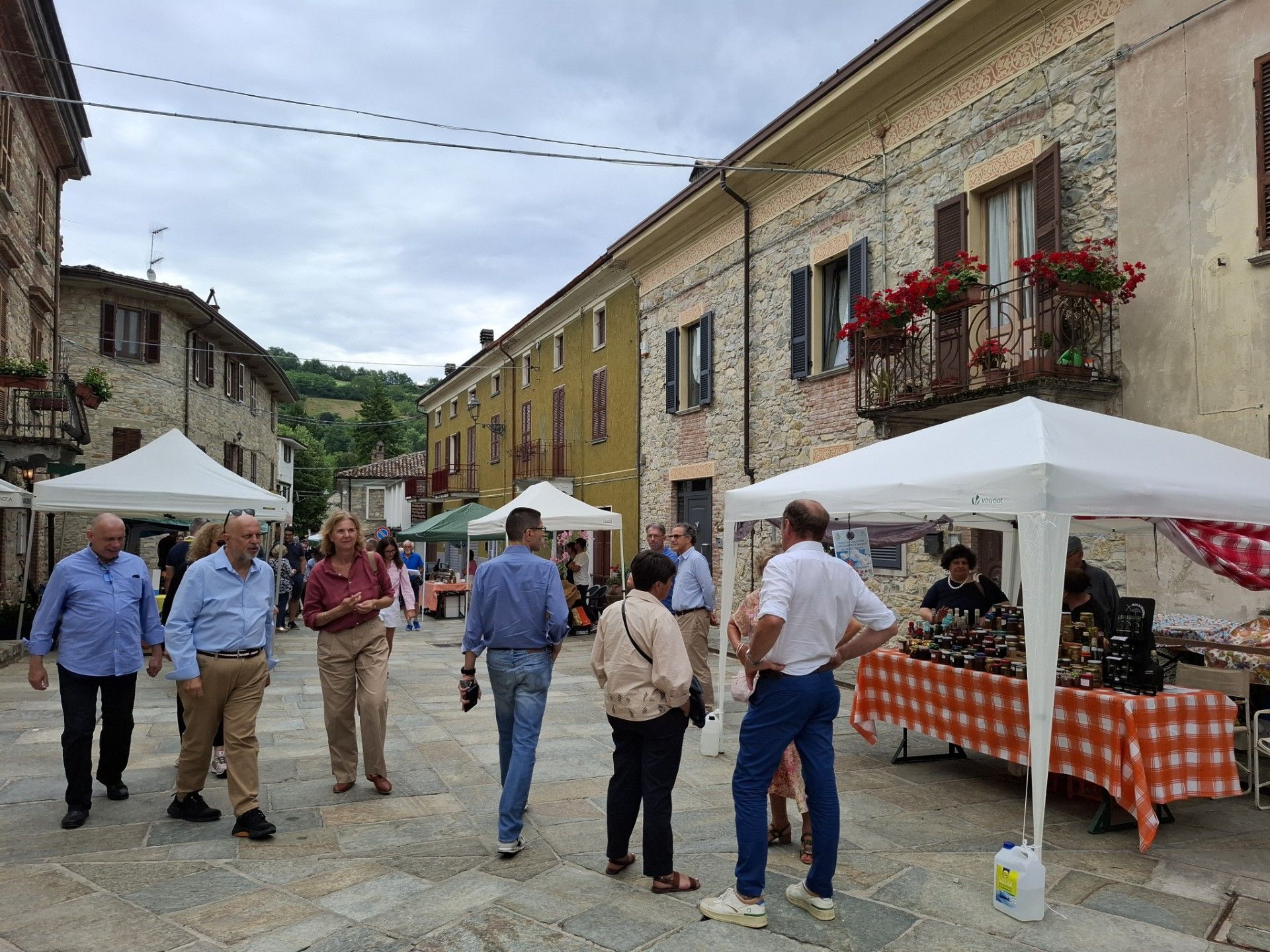 Gli stand dei produttori