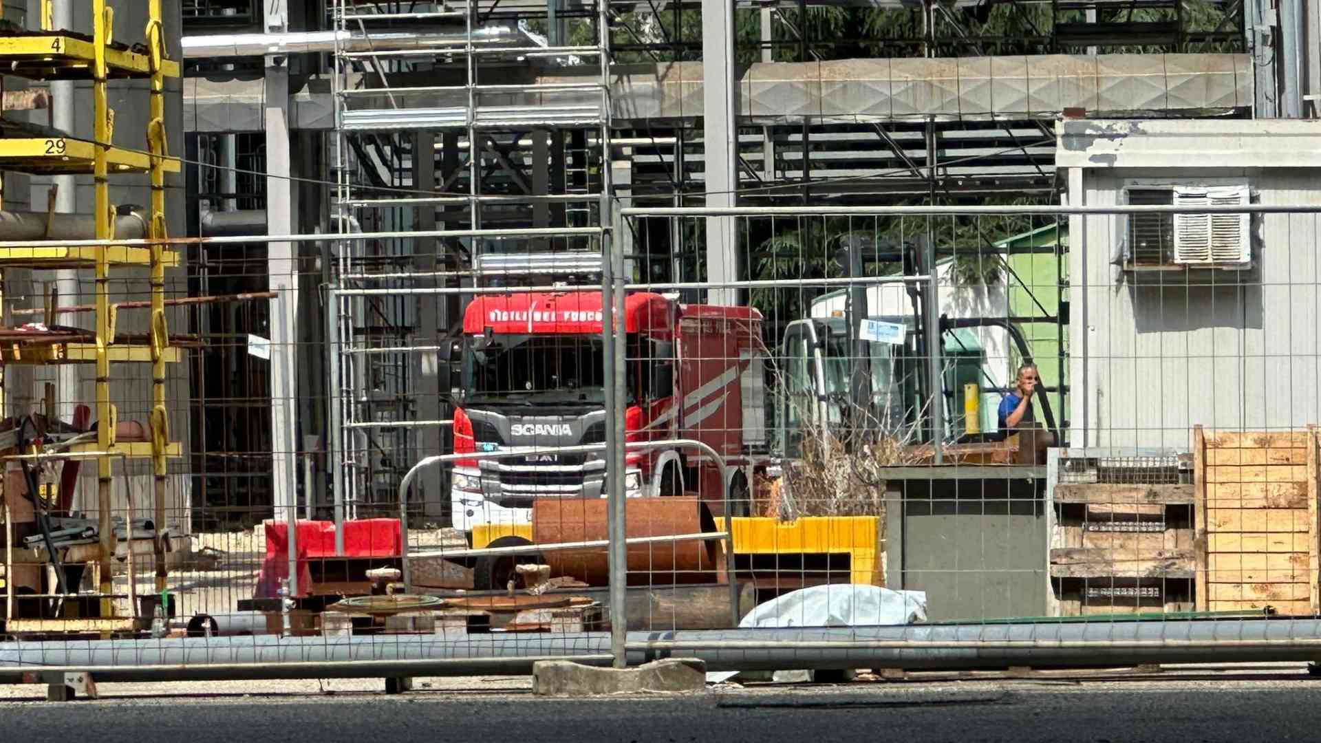 Principio di incendio all'impianto a2a, domato dal personale