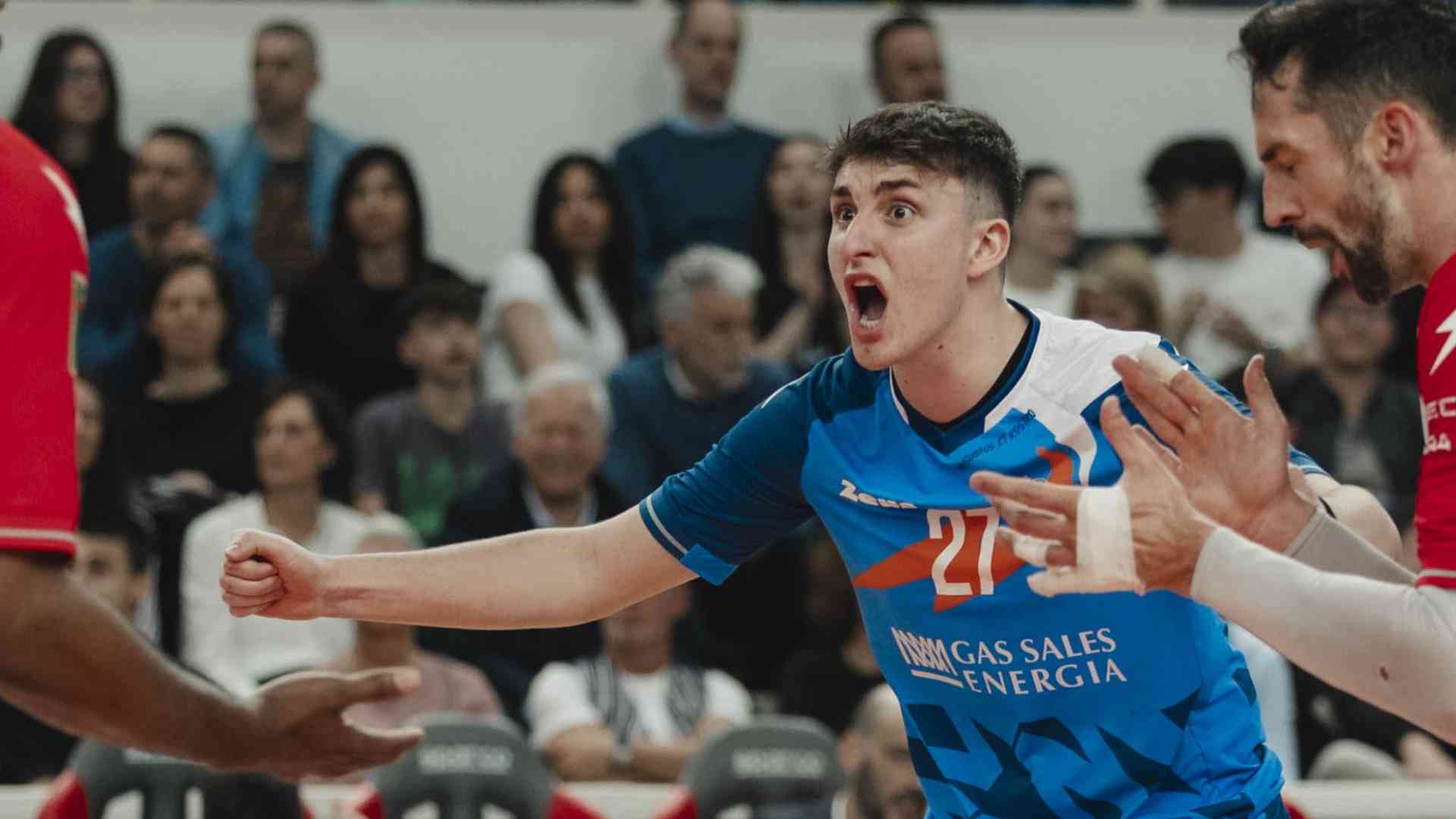 Gas Sales,  Luca Loreti convocato in nazionale Under 21
