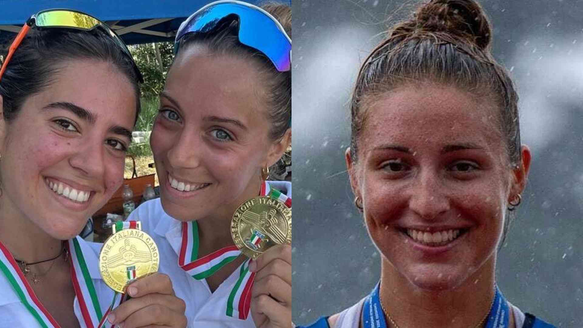 Pedrola e Perugino, vogate da campionesse tricolore