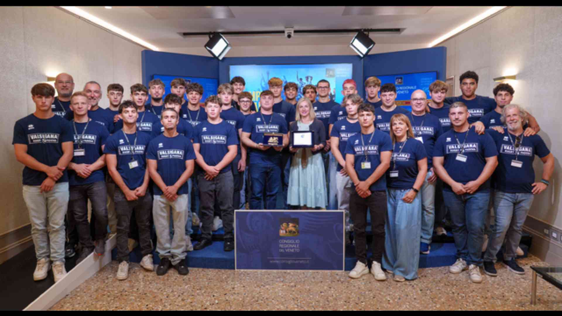 CRV - Presentato il Valsugana Rugby Junior campione d’Italia Under 18