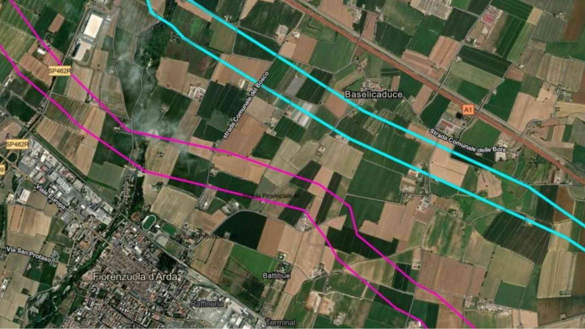 Nuovo mega elettrodotto, Fiorenzuola divisa sul tracciato