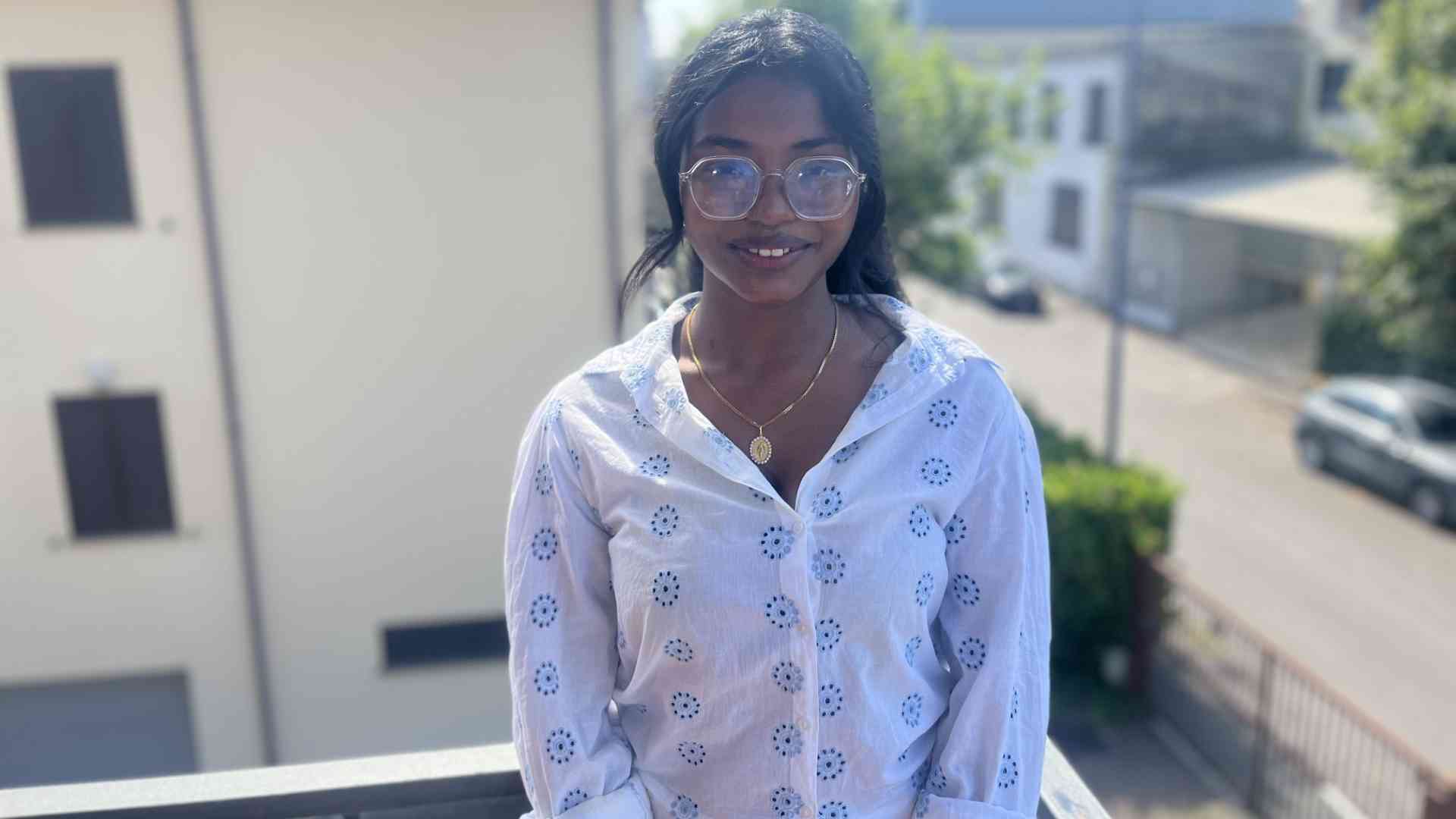 Roshel, studentessa del Respighi e badante in estate
