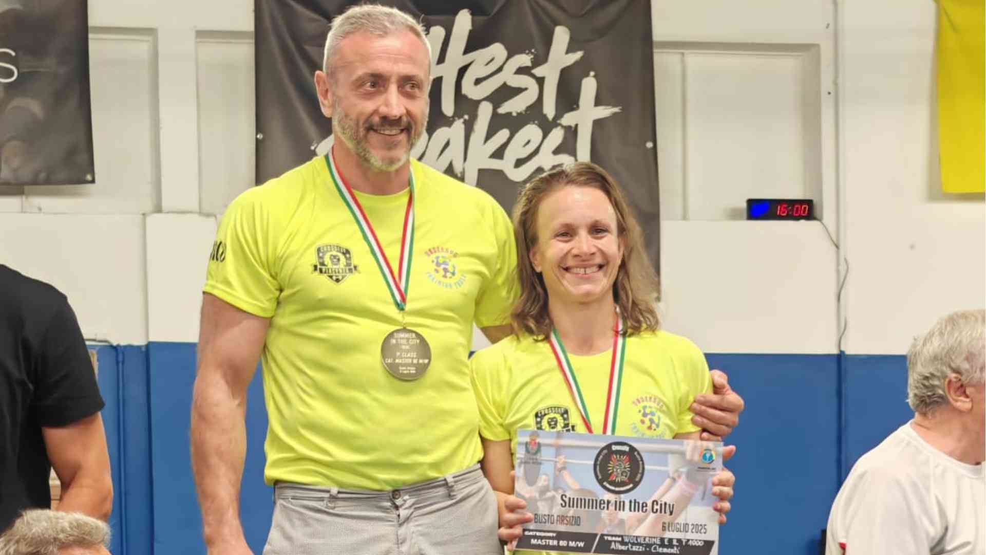 Albertazzi-Clementi, coppia d'oro del CrossFit Piacenza