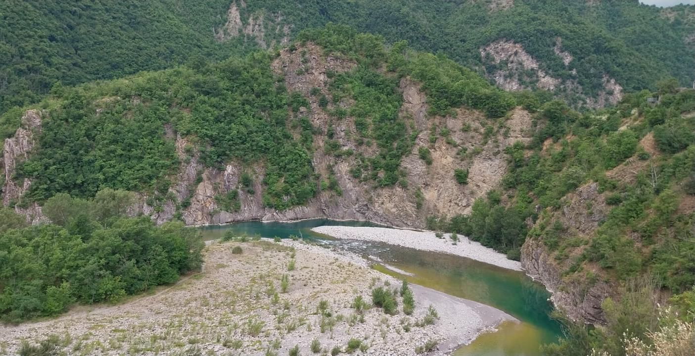 I meandri di San Salvatore nella giornata di ieri_foto Chiavarini