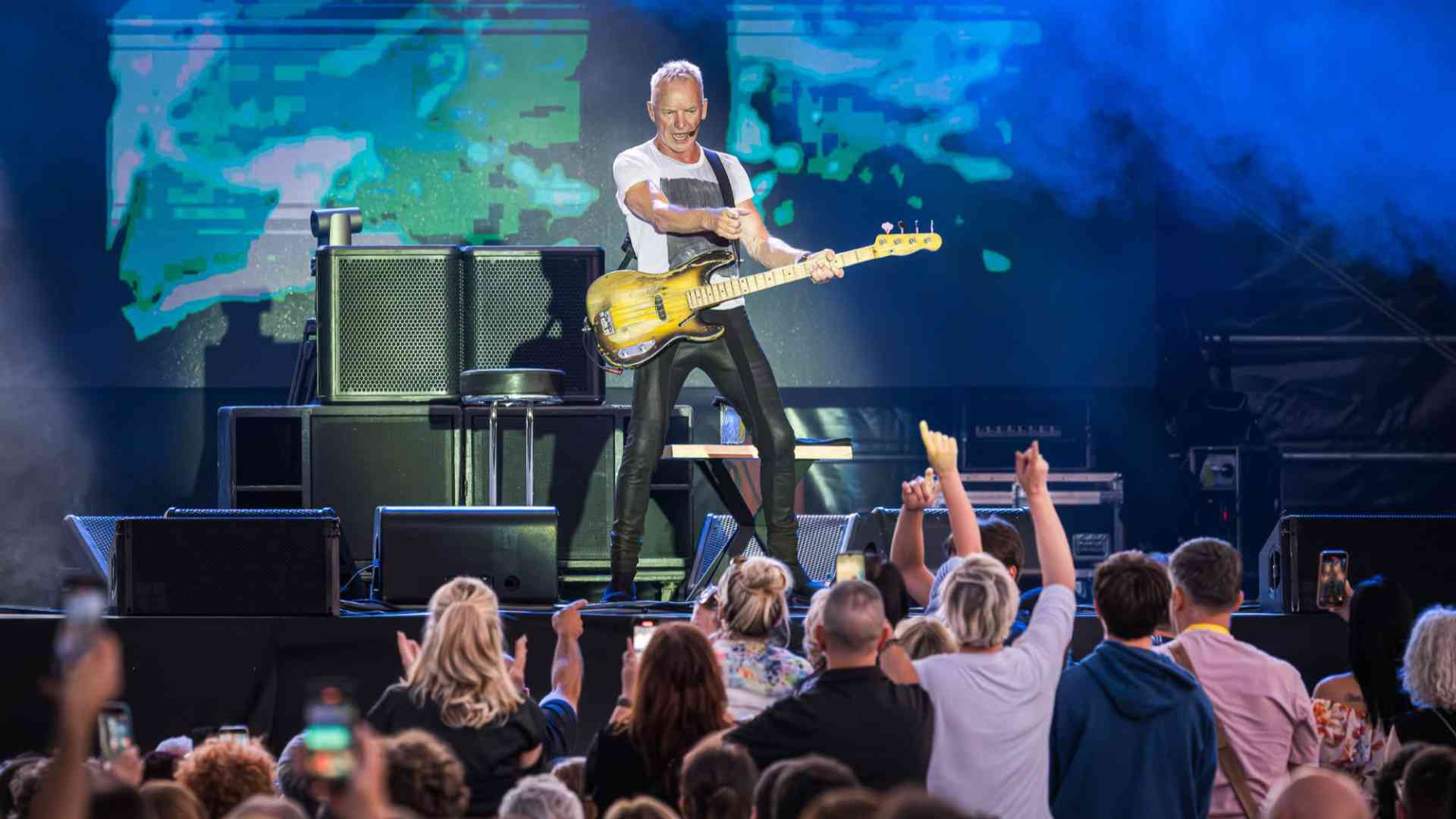 Sting, notte stellata e di note tra il fascino del Friuli e un pubblico internazionale