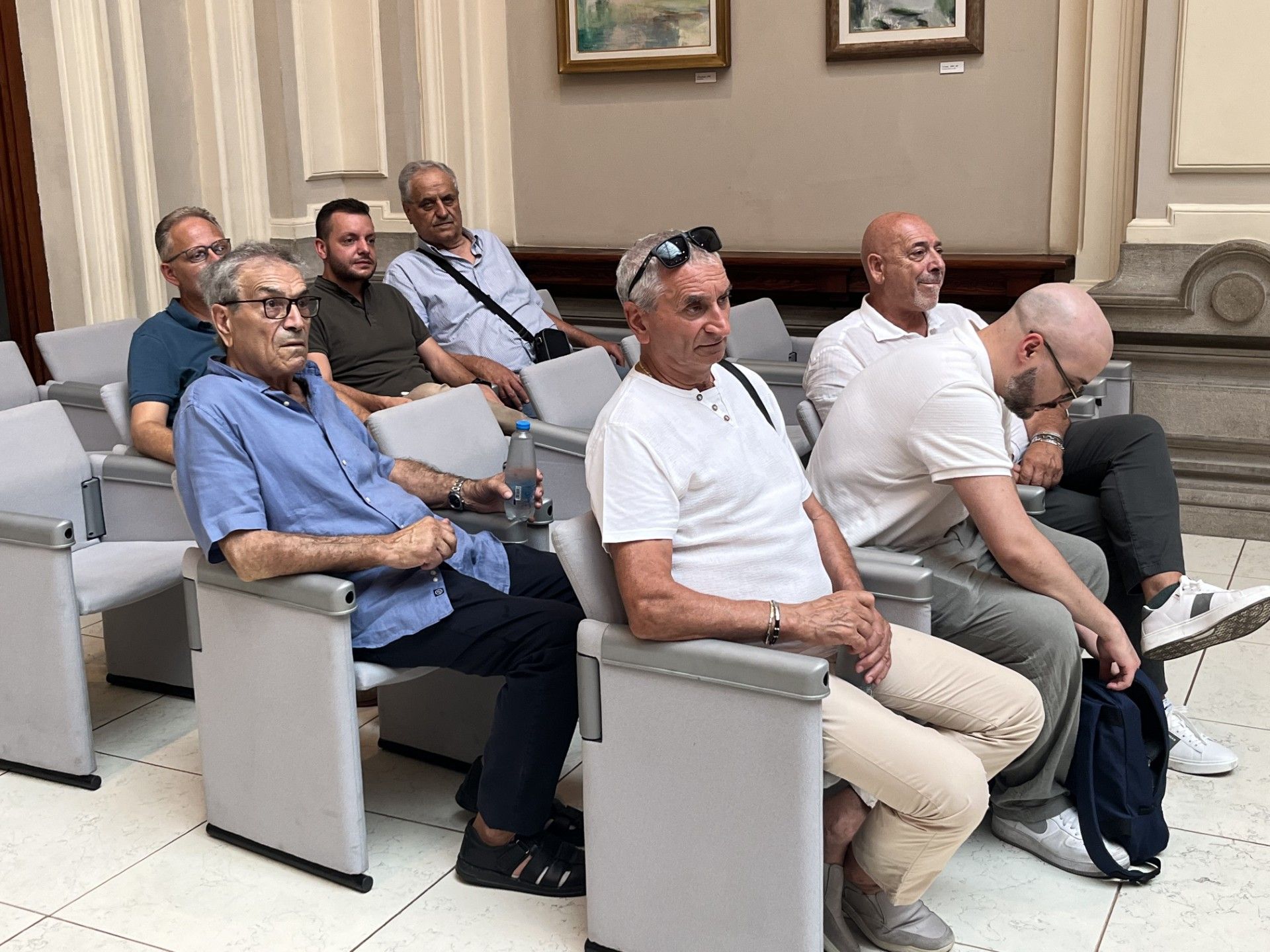 Le organizzazioni sindacali presenti come uditori in Conferenza