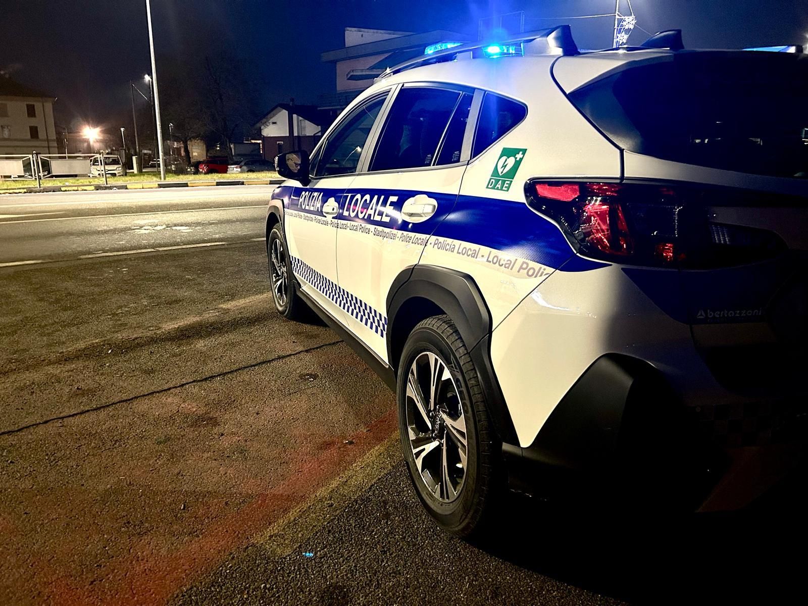 Un pattugliamento serale a San Nicolò (foto Zeppi)