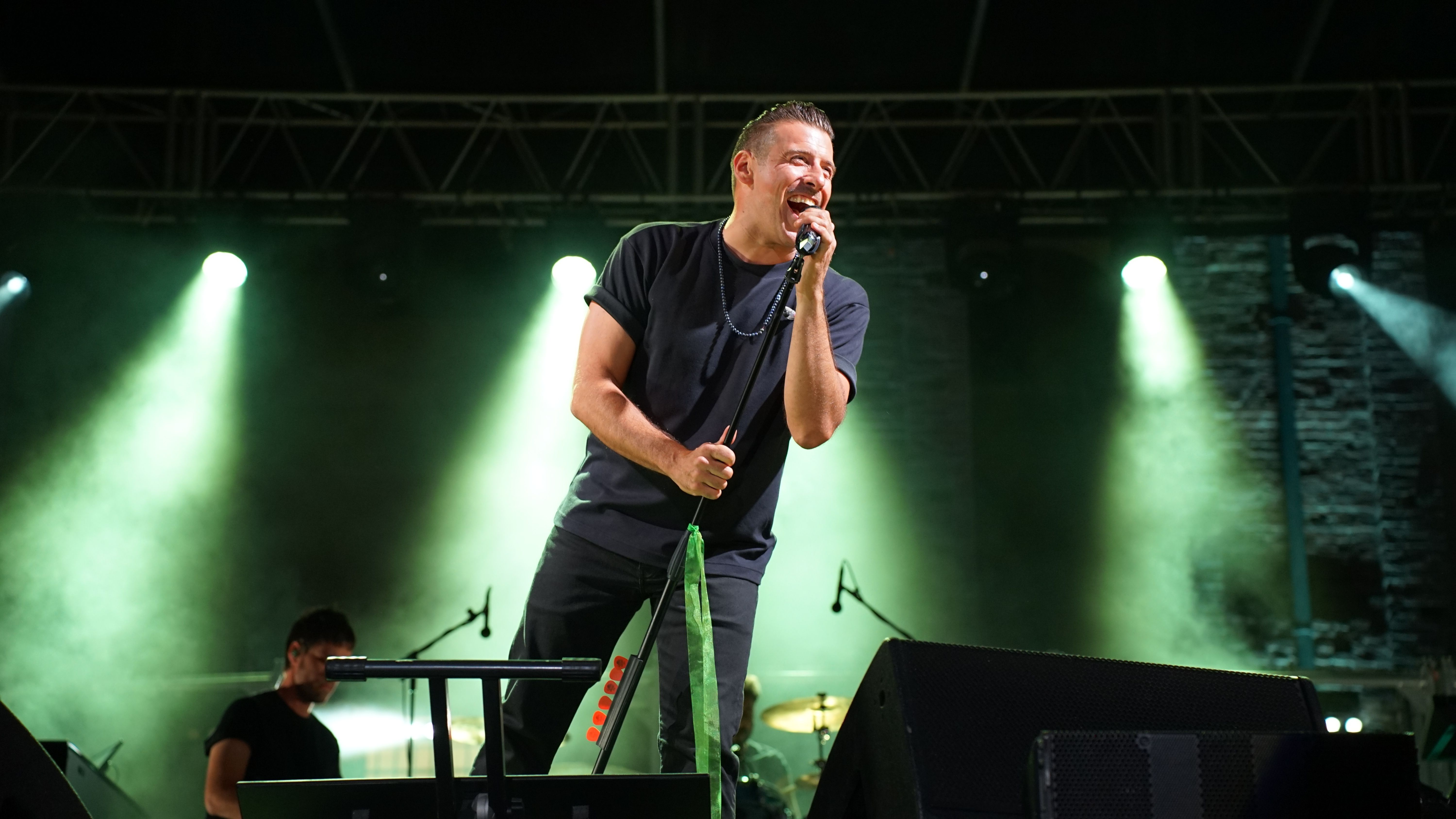 Gabbani, entusiasta della location