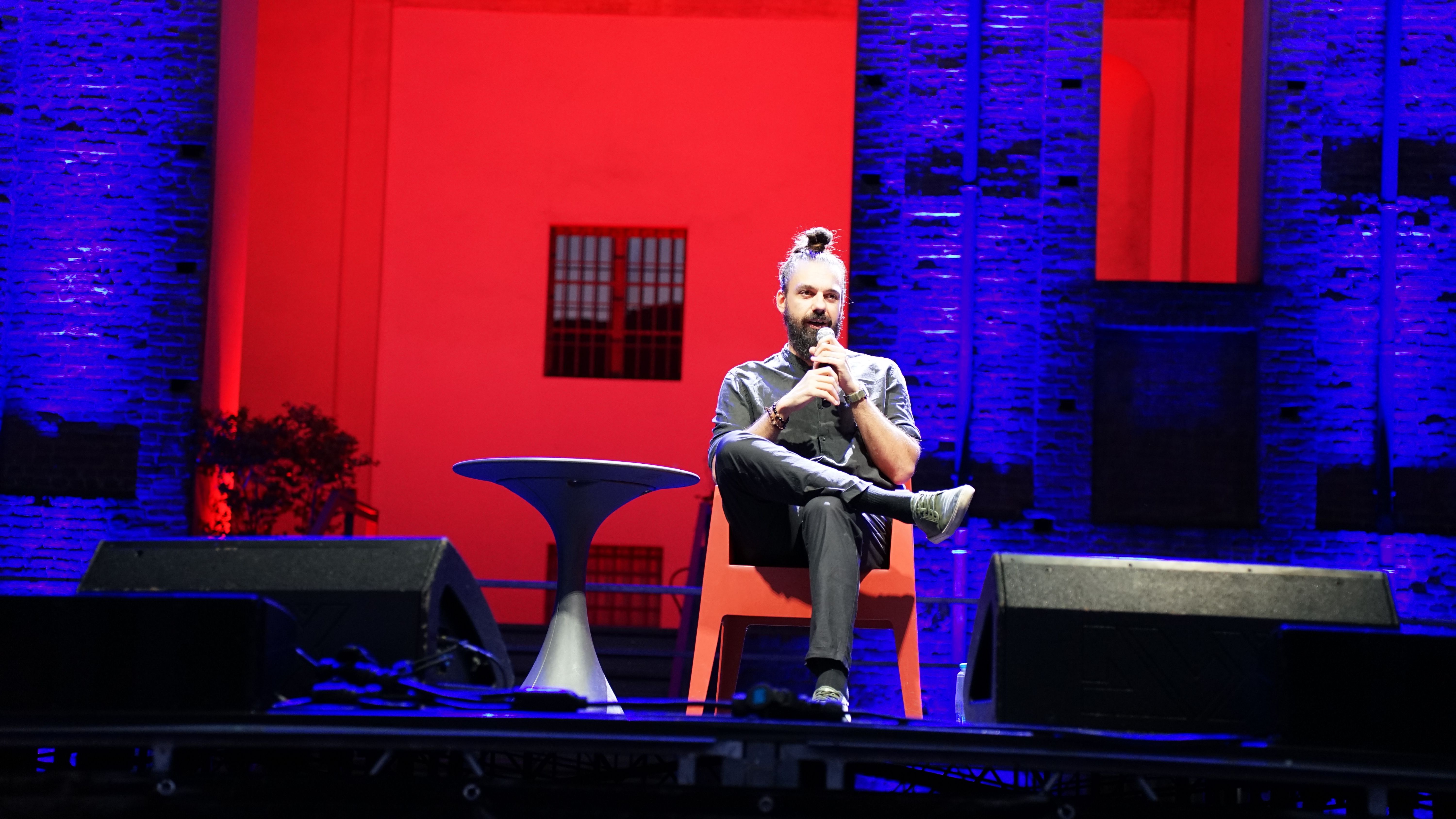 Gian Luca Gotto sul palco