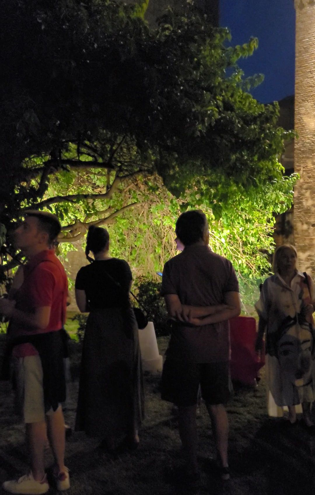 Foto visita notturna Farnese